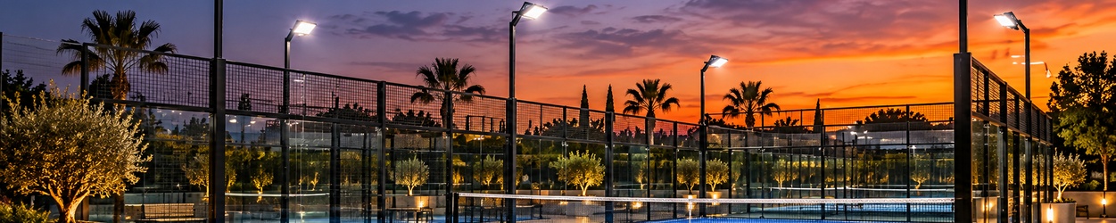 LED padelbelysning
