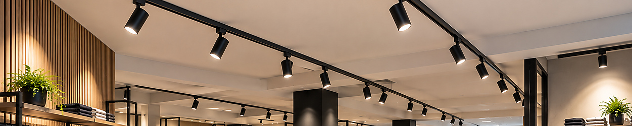 3-faset LED skinnebelysning