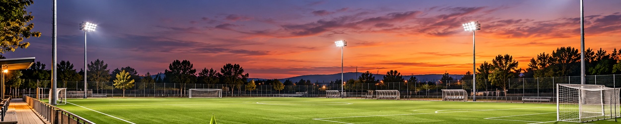LED sportsbanebelysning