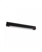 LED Armatur 60cm Sort G13 til T8 LED-rør IP20