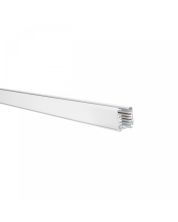 3-faset skinne 1 meter hvid