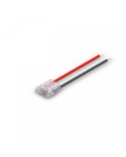 Tilslutningsstik strip-til-kabel til 10 mm COB/SMD LED-strip med kabel 15 cm