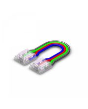 Strip-til-strip-stik med kabel til COB RGB LED-strip – 10 mm