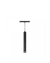 LED pendellampe til skinne 12W CCT 48V Ø40 mm Sort