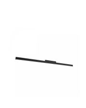 Aflang LED-skinnelampe 22W CCT 48V 902 mm dæmpbar sort