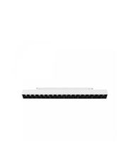 LED gitterlampe til skinne 17W CCT 48V 330 mm dæmpbar hvid