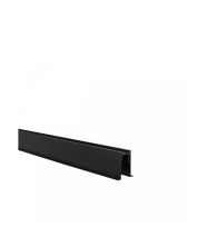 Indbygget skinne 48V 1 meter sort