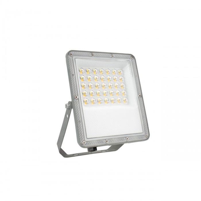 LED-byggelampe 30W CCT 100 lm/W IP65 IK08 – grå