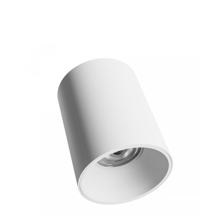 LED påbygningsspot rund 14-27W 4000K IP44 UGR<19 Ø115×152 mm – neutral hvid – hvid