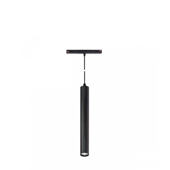 LED pendellampe til skinne 12W CCT 48V Ø40 mm Sort