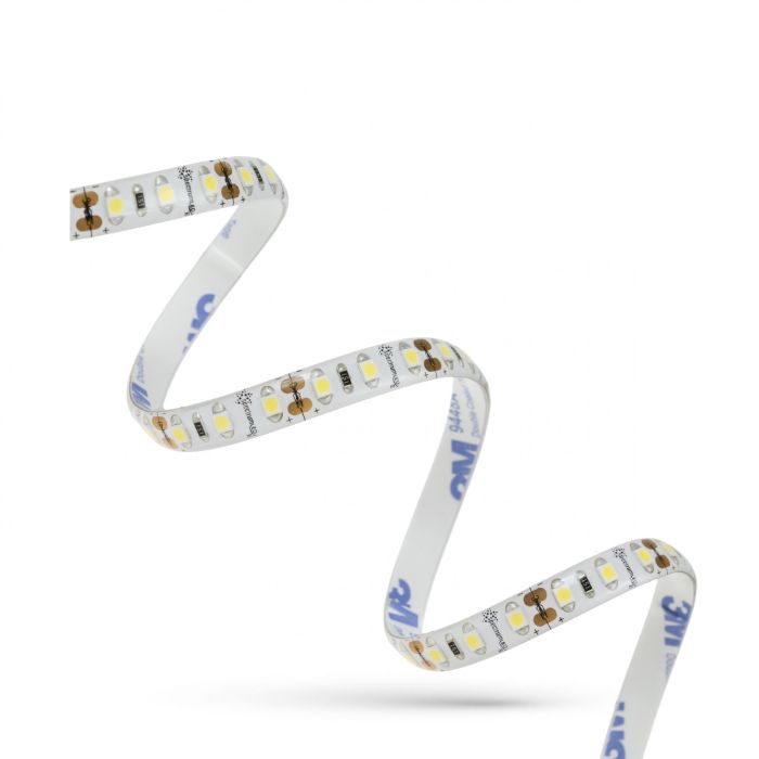 SMD 3528 LED-strimmel – 12 V – 40 W / 9,6 W/m – 3800 lm – neutral hvid – IP44 – rulle 5 m