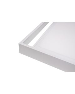 LED-panelramme til overflademontering 600x1200x58mm hvid