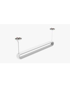 LED-pendel lineær 360° | 180 cm | 80/90/100W Indstillelig | CCT 3000K-5000K | CRI90