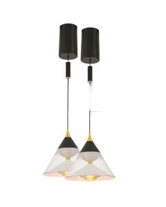 LED-pendel Ø15 cm med håndbevægelsessensor | 29W | 5100 lumen | CRI90 | Sort