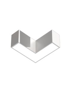 LED-hjørnesamler 90° til lyslinje | 6W | CCT Indstillelig | Hvid