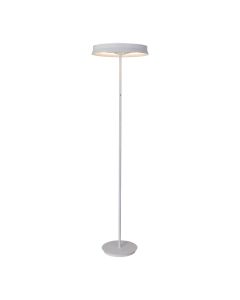 LED-gulvlampe Ø43 cm | 36W | 3960 lumen | CRI90 | CCT 2700K-4000K | Hvid