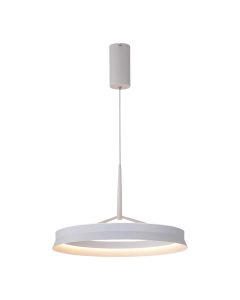 LED-pendel ring Ø50 cm | 50W | 5500 lumen | CRI90 | CCT 2700K-4000K | Hvid