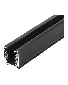 3-Faset Skinne 2 Meter | Afrundet Profil | Kobberledere | 16A