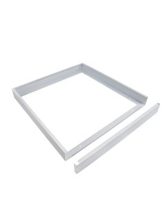 LED-panel med ramme, hvid, 60x60 cm