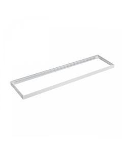 LED-panel med påbygningsramme 30x120 cm