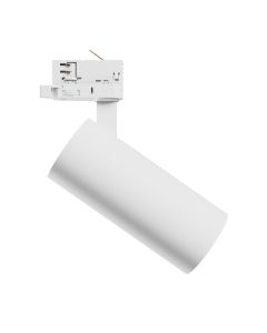 3-faset LED-skinnespot 24W CCT 75 lm/W hvid