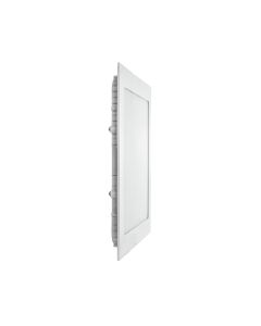 LED-indbygningspanel firkantet 17 x 17 cm 12W K6000 820 lm – Hvid