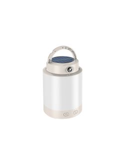 Genopladelig LED-lanterne med håndtag – varm hvid, kold hvid og RGB-farvelys – 2W – IP20