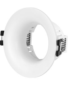 Indbygningsspot GU10 – rund – hvid – IP20 – Ø86×41 mm – uden lyskilde