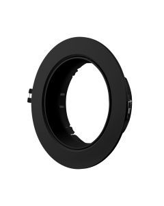 Påbygningsspot AR111 GU10 – rund – sort – IP20 – Ø165×41 mm – uden lyskilde