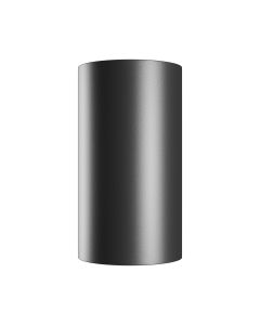Påbygningsspot GU10 – rund – sort/guld – IP20 – 55×100 mm – uden lyskilde