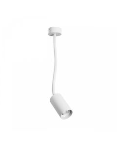 GU10-vægspot med fleksibel arm 410 mm – IP20 – hvid