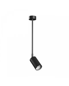 GU10-vægspot med lang arm 450 mm – IP20 – sort
