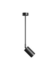 GU10-vægspot med lang arm 450 mm – IP20 – sort