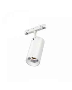 LED-skinnespotlight 20W CCT 48V Hvid