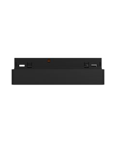 LED-gitterlampe til smal skinne 6W K3000 48V 100 mm Sort