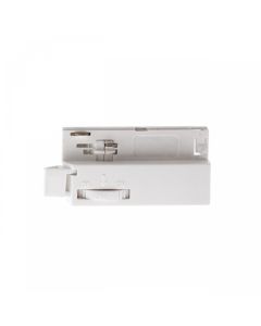 1-Fase Skinneadapter Hvid