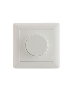 DALI-drejedæmper med kontakt 80×80 mm – uden indbygget strømforsyning
