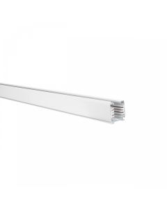 3-faset skinne 2 meter hvid