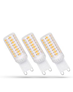 LED-stiftpære G9 4,9W K3000 540 lm – Dæmpbar – 3 stk.