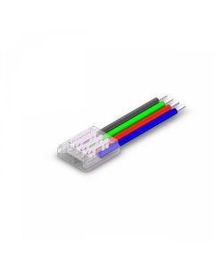 Strip-til-kabel-stik til SMD RGB LED-strimmel – 10 mm