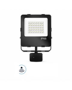 LED Projektør 30W – 4.000-4.500 Lumen – 2700K / 4000K / 5000K – 120° – Sensortilslutning