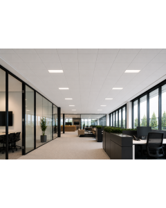 LED-panel 60x30 cm | 24W | Justerbar CCT | 3000K-6000K | Flimmerfri | Hvid