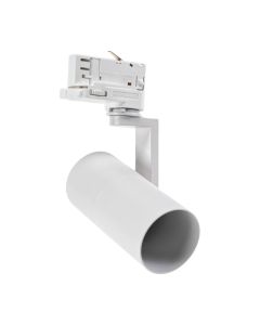 Led skinnespot 3 Fase Mini med GU10 fatning Hvid