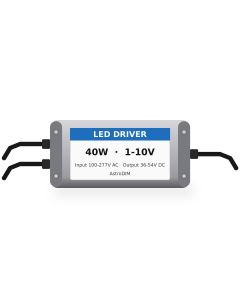 LED Driver 40W 1-10V – til LED Gadelampe uden Driver