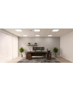 LED-panel 62x62 cm | 25W | 4000 lumen | 160 lm/W | UGR<19 | Flimmerfri | 4000K