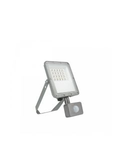 LED-byggelampe 20W CCT 100 lm/W IP44 – med bevægelsessensor – grå