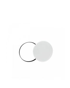 LED loftlampe rund 24W CCT hvid/sort IP54 Ø320 mm