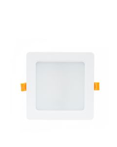 LED Downlighter 12W IP54 Hvid Firkantet Indbygget Driver