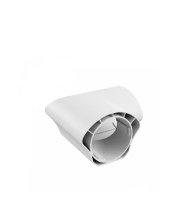 LIMEA VARIO forbinder L-hjørne – hvid – 113×133×70 mm