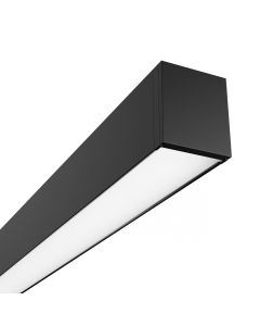 LED lineær loftlampe 24W CCT K3000/K4000/K6500 2400 lm 60 cm – Sort